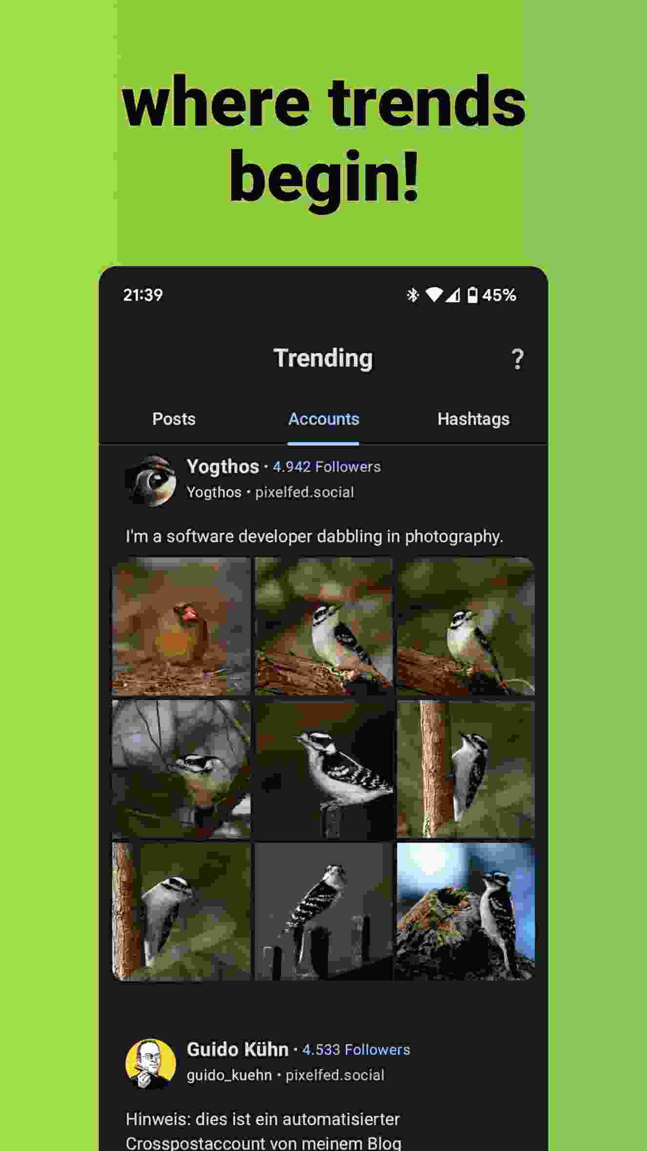 Pixelix screenshot