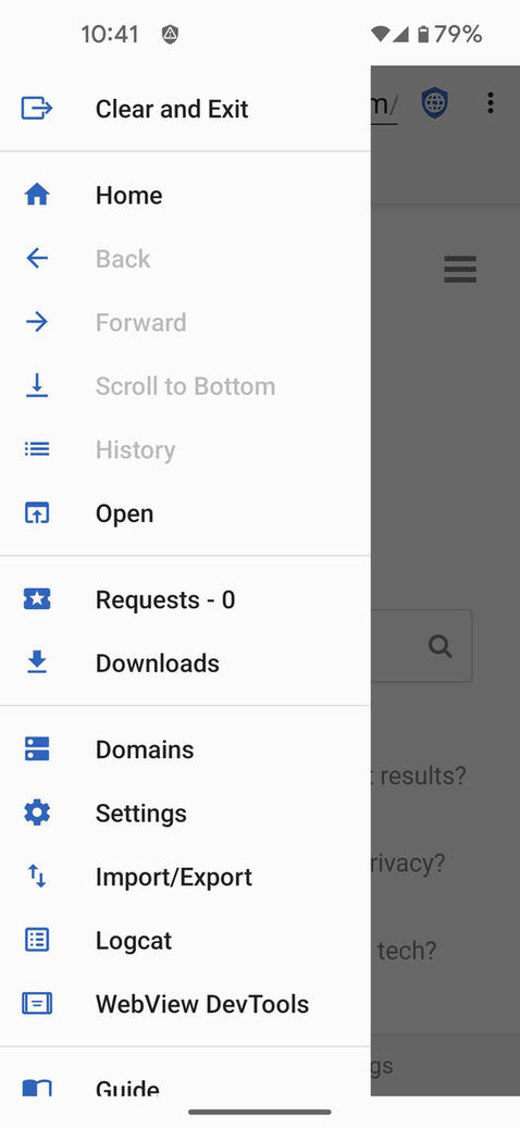 monocles browser screenshot