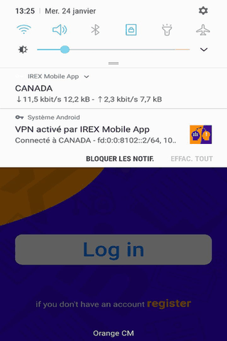 IREX Mobile App screenshot