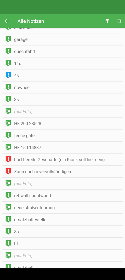 GeoNotes screenshot