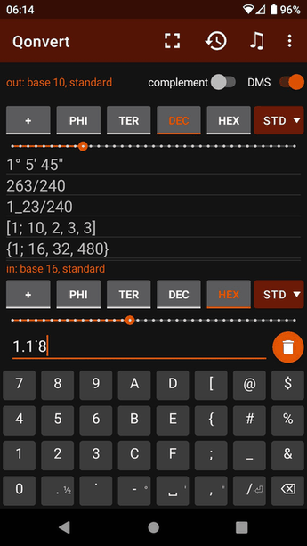 Qonvert screenshot
