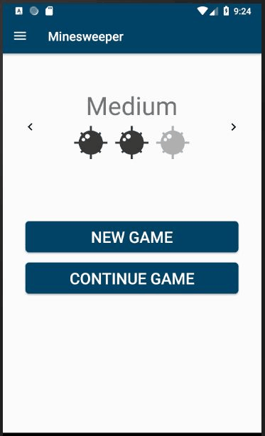 Minesweeper screenshot