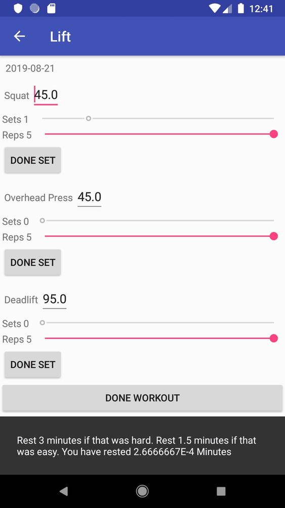 Lift screenshot