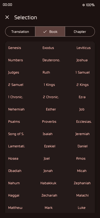 OpenBible screenshot
