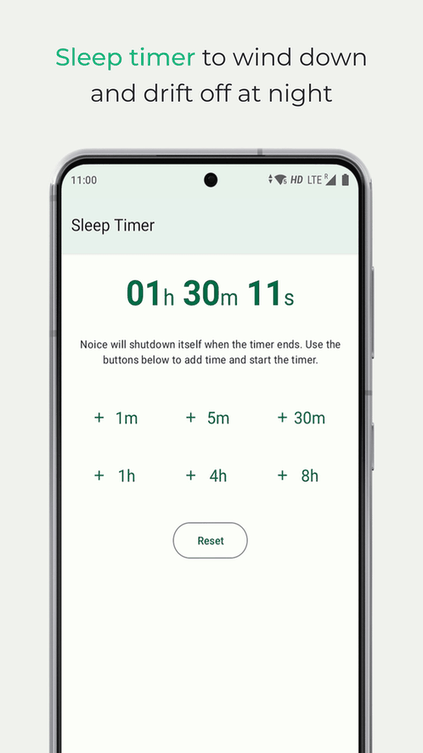 Noice: Natural calming noise screenshot