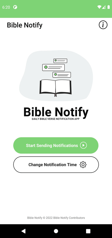 Bible Notify screenshot