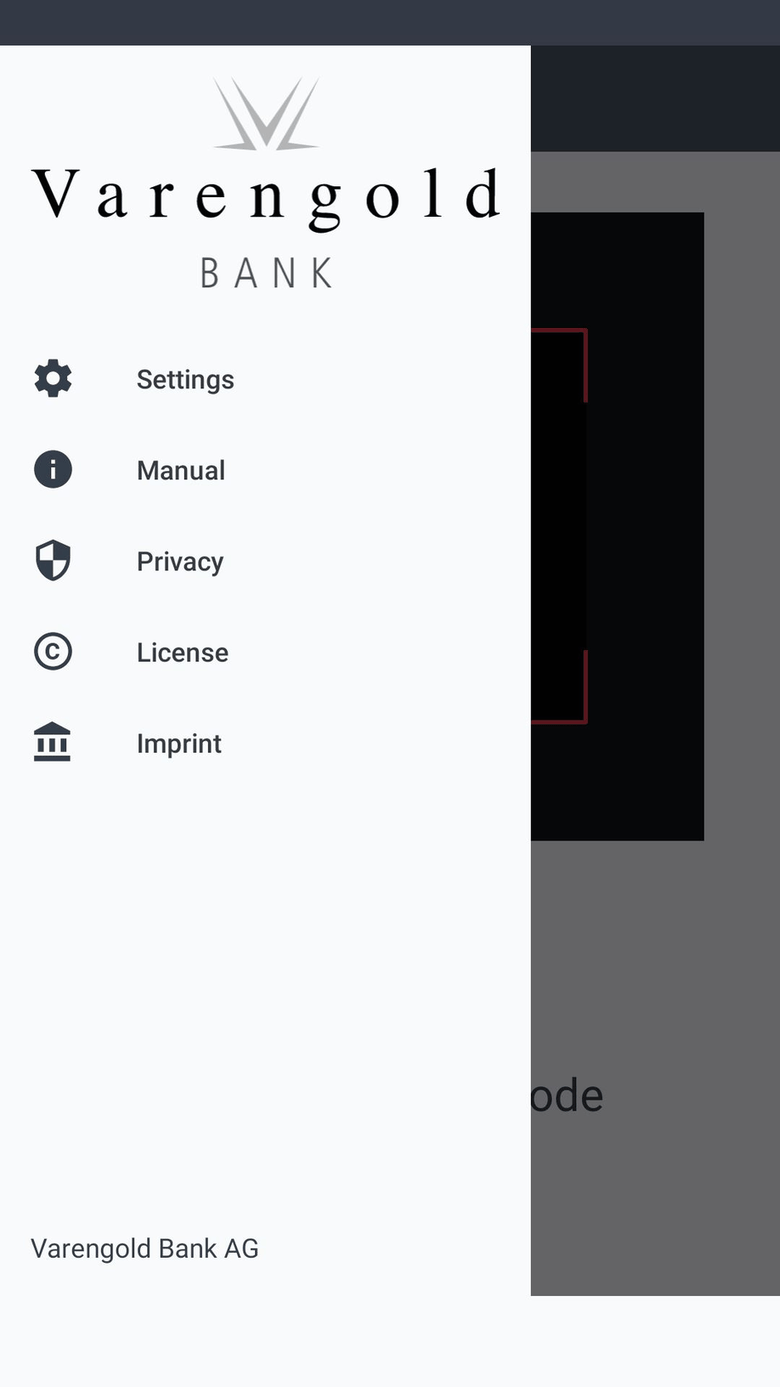 Varengold activeTAN screenshot