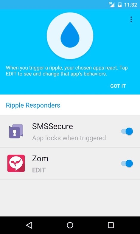 Ripple: respond when panicking screenshot