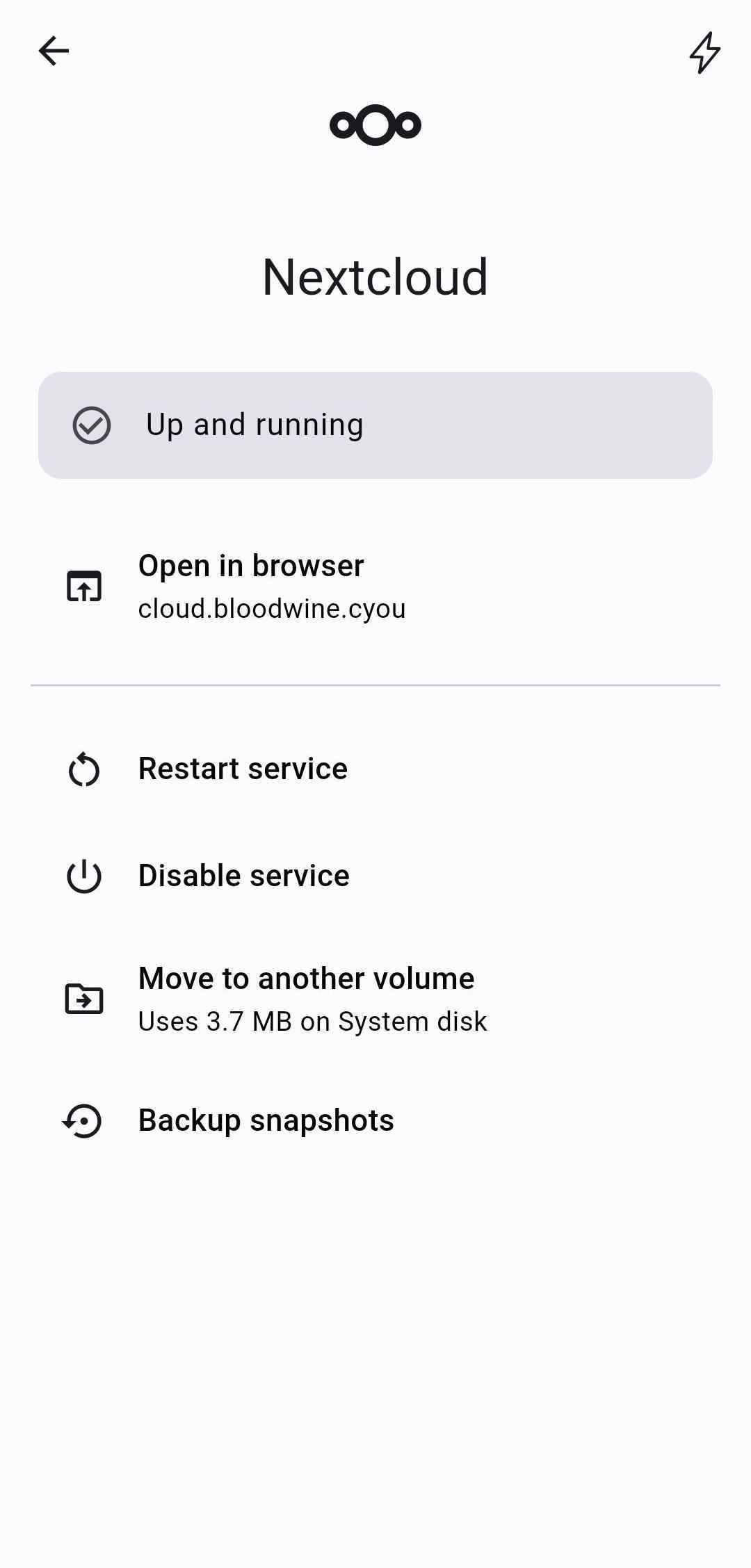 SelfPrivacy screenshot
