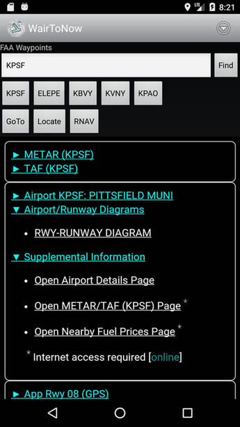 WairToNow screenshot