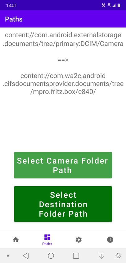 Camera Date Folders screenshot