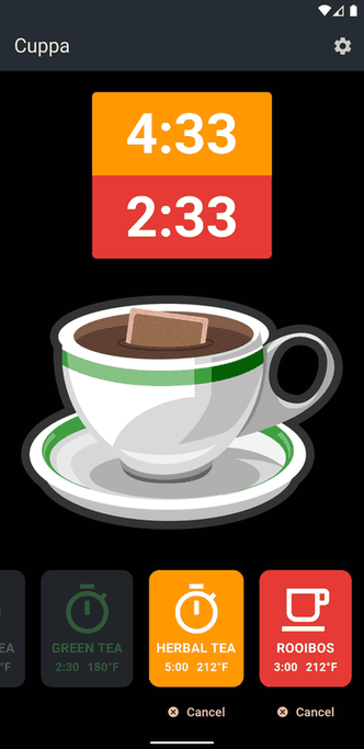 Cuppa screenshot