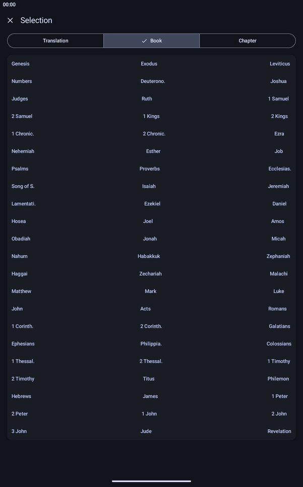 OpenBible screenshot
