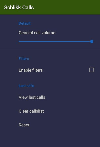 Schlikk Calls screenshot