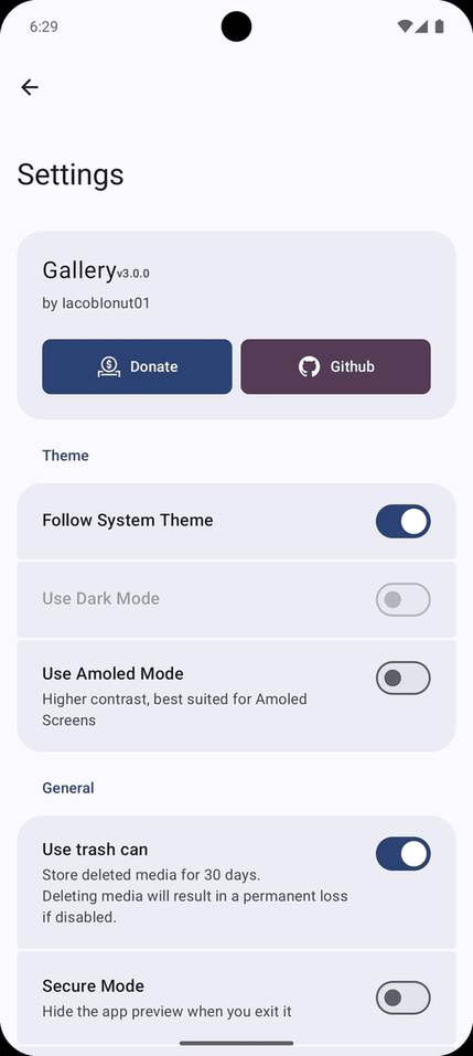 Gallery screenshot