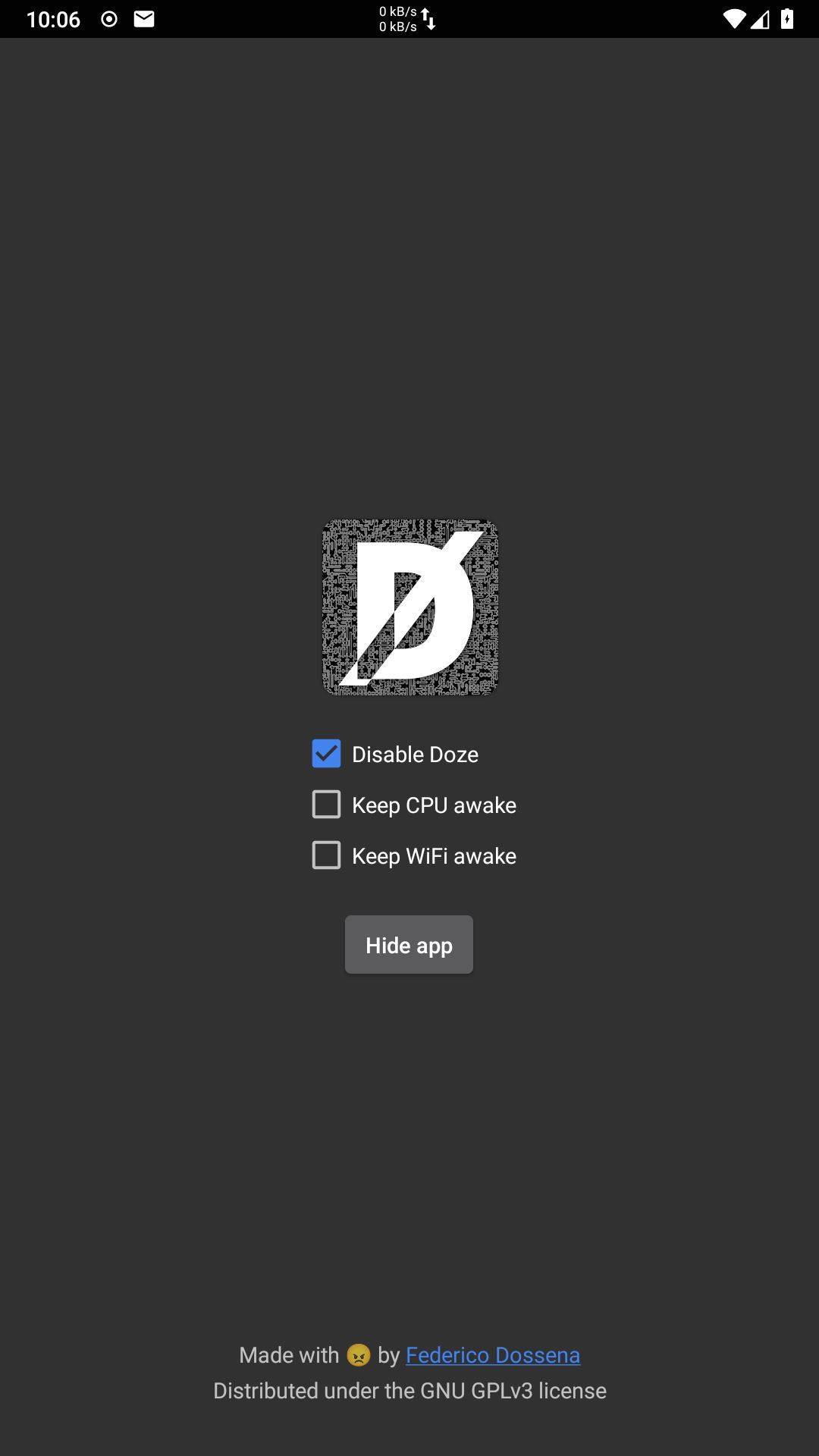 DozeOff screenshot