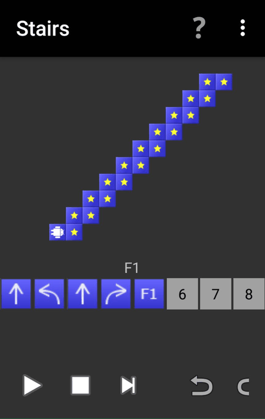 RoboZZle Droid screenshot