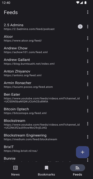 News screenshot