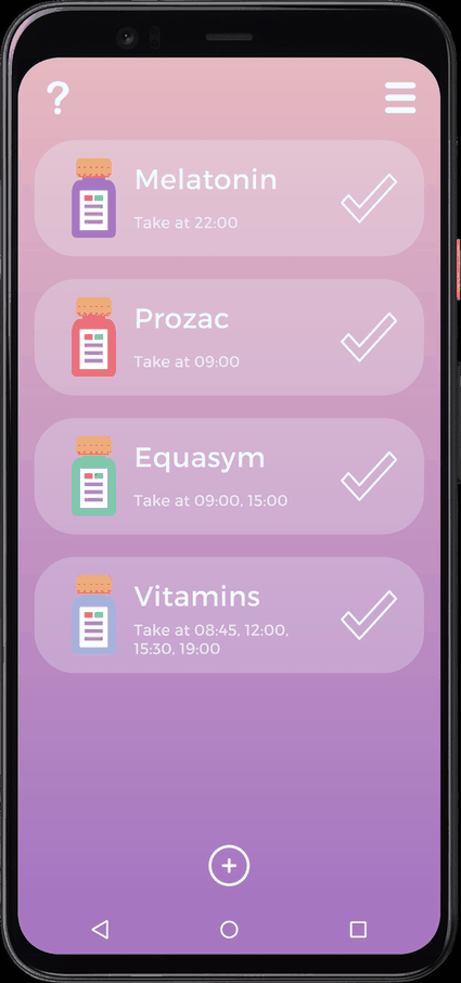 Simpill screenshot