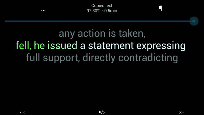 Comfort Reader screenshot