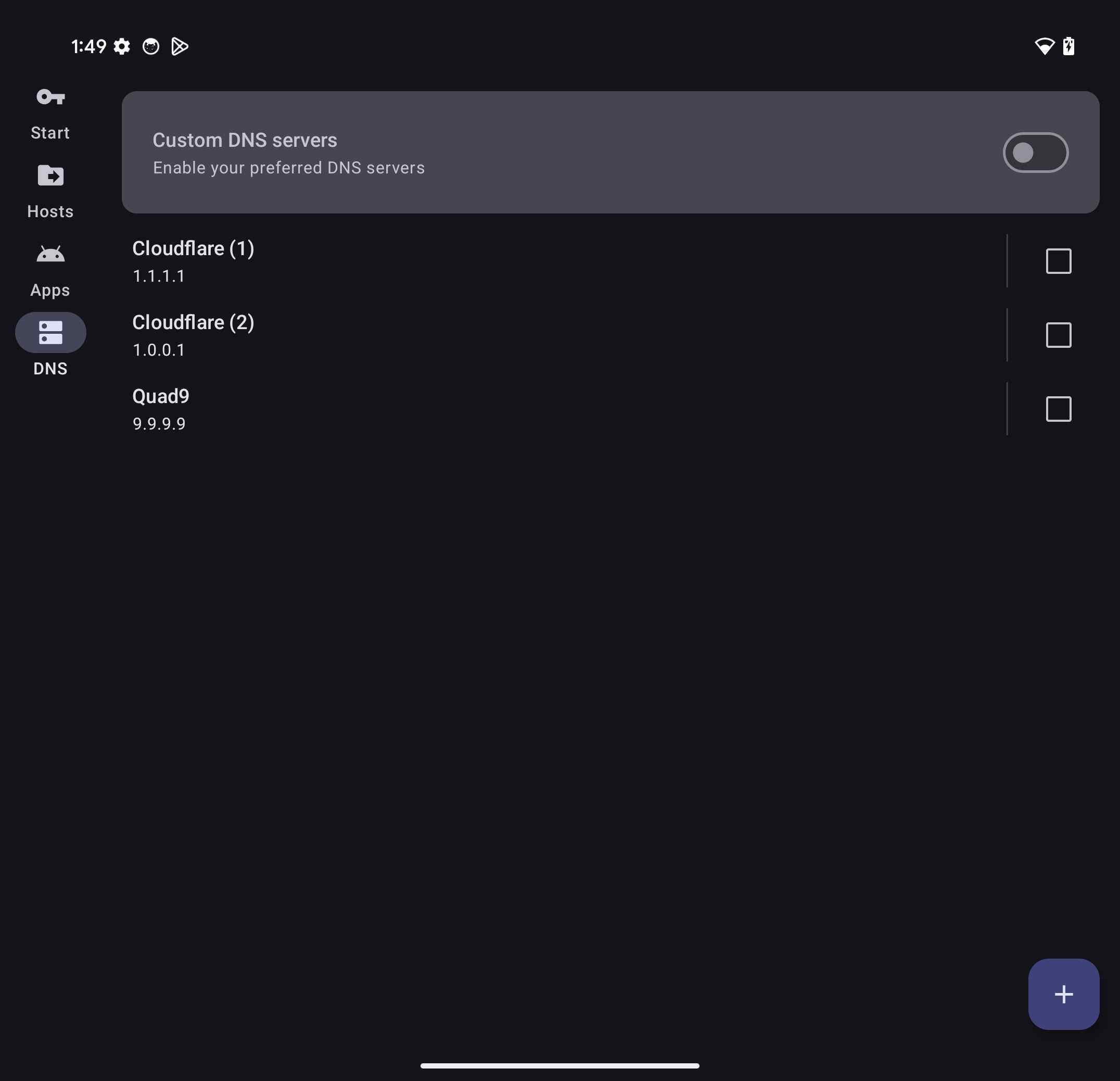 DNSNet screenshot