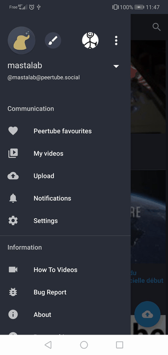 Fedilab screenshot