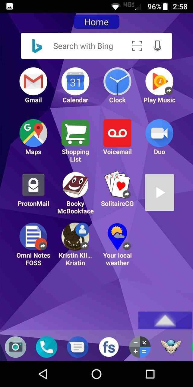 LaunchTime Homescreen screenshot