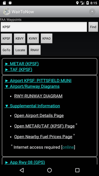 WairToNow screenshot