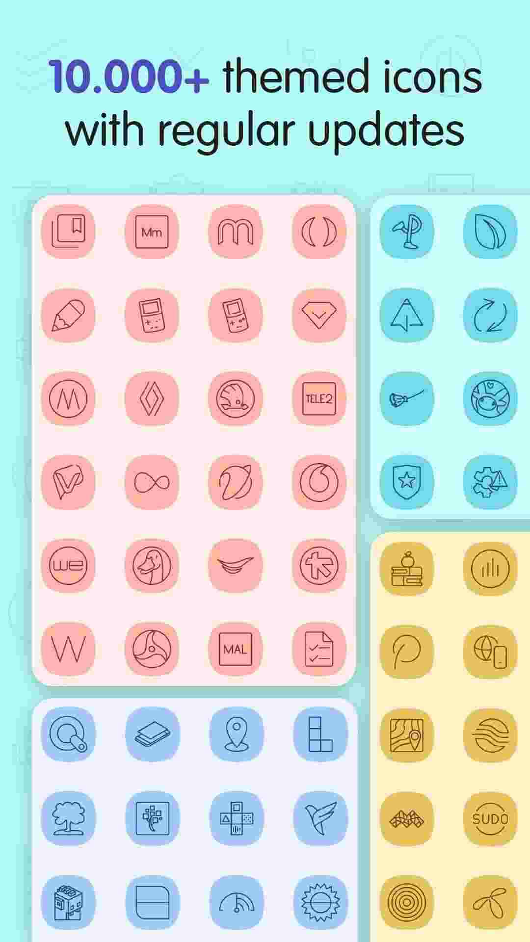Arcticons Material You screenshot