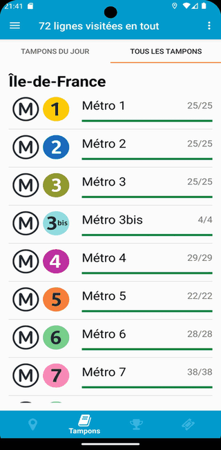 RailTrip screenshot