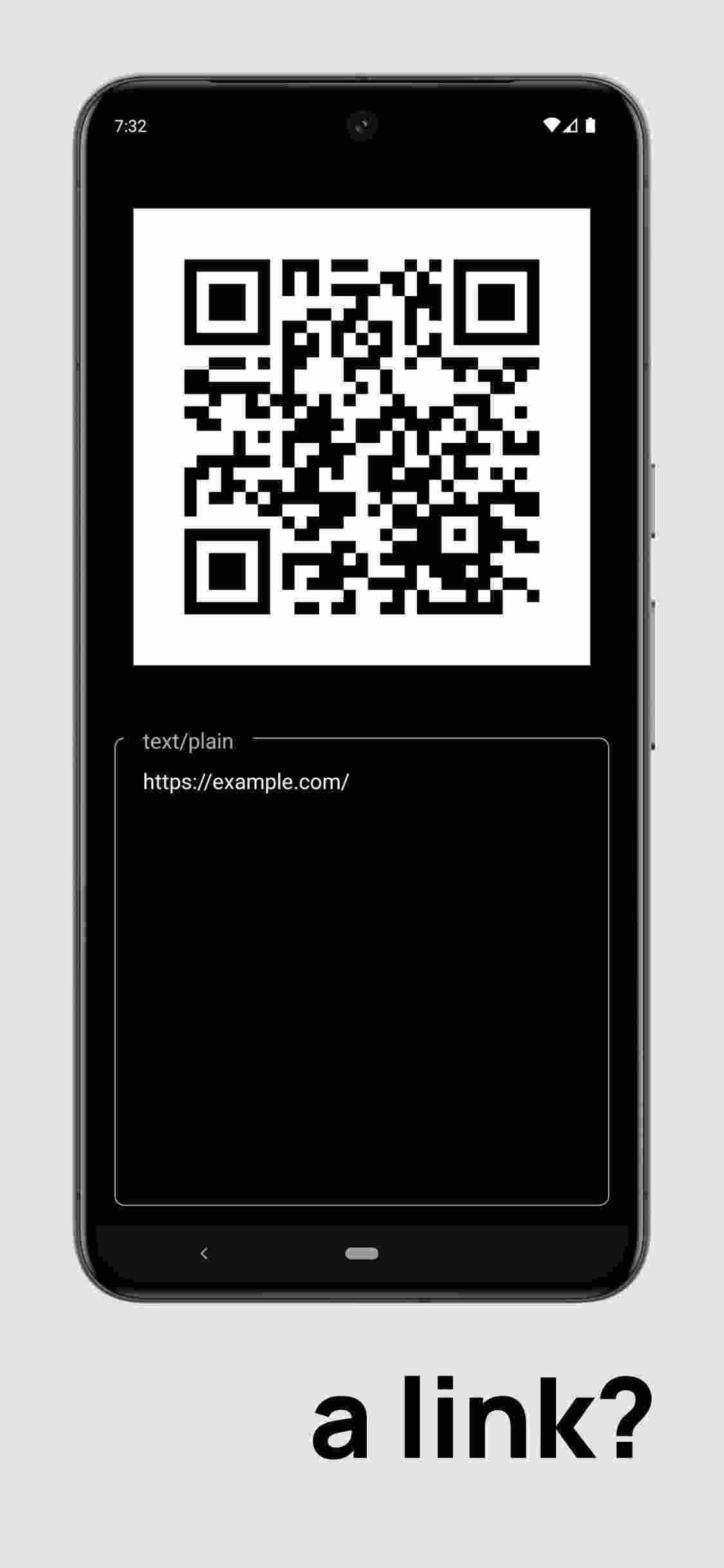 QRshare screenshot