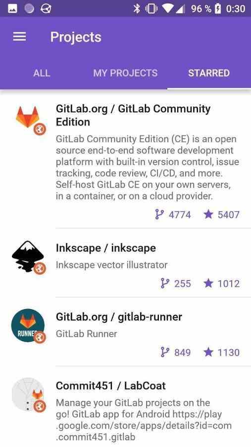 GitFox screenshot