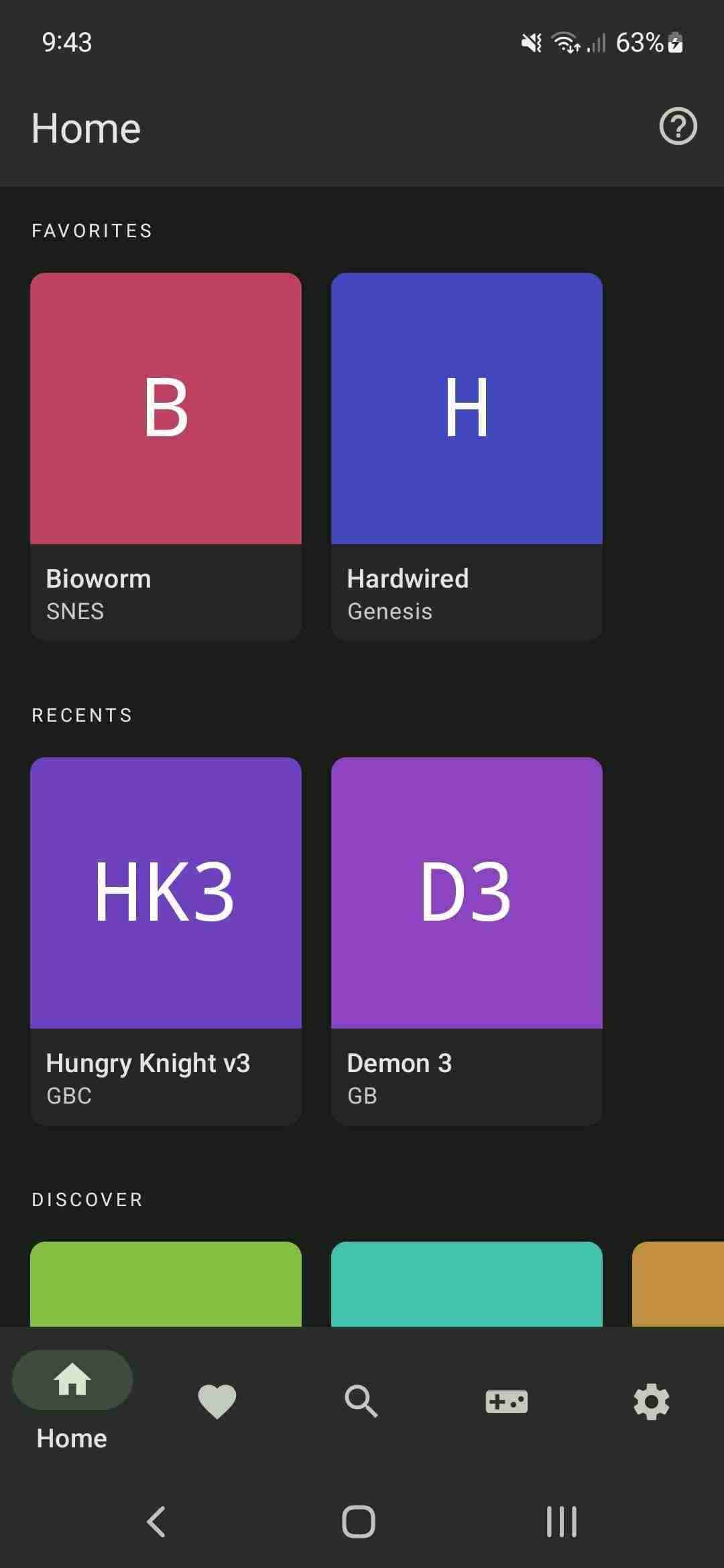 Lemuroid screenshot