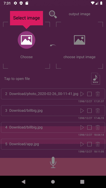 Conceal screenshot