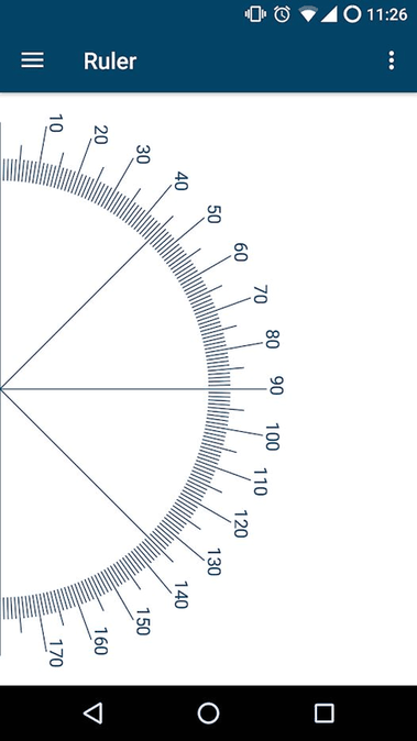 Ruler screenshot