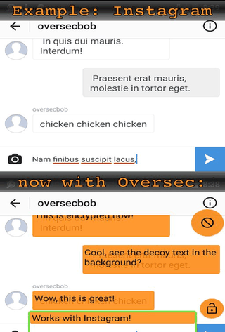 Oversec screenshot