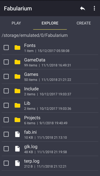 Fabularium screenshot