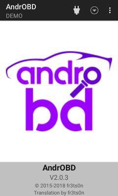 AndrOBD screenshot