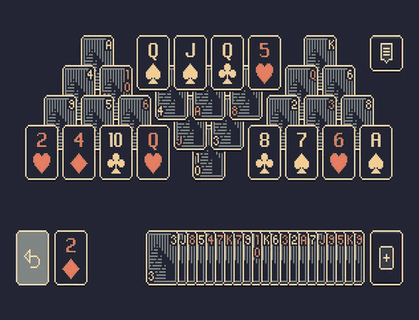 TriPeaks screenshot