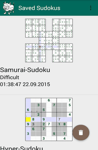 SudoQ screenshot