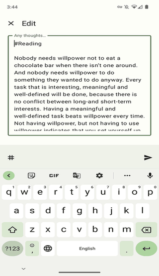 MoeMemos screenshot