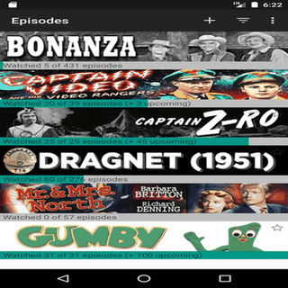 Episodes screenshot