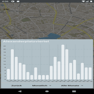 Fahrraddiebstahlwarnung screenshot