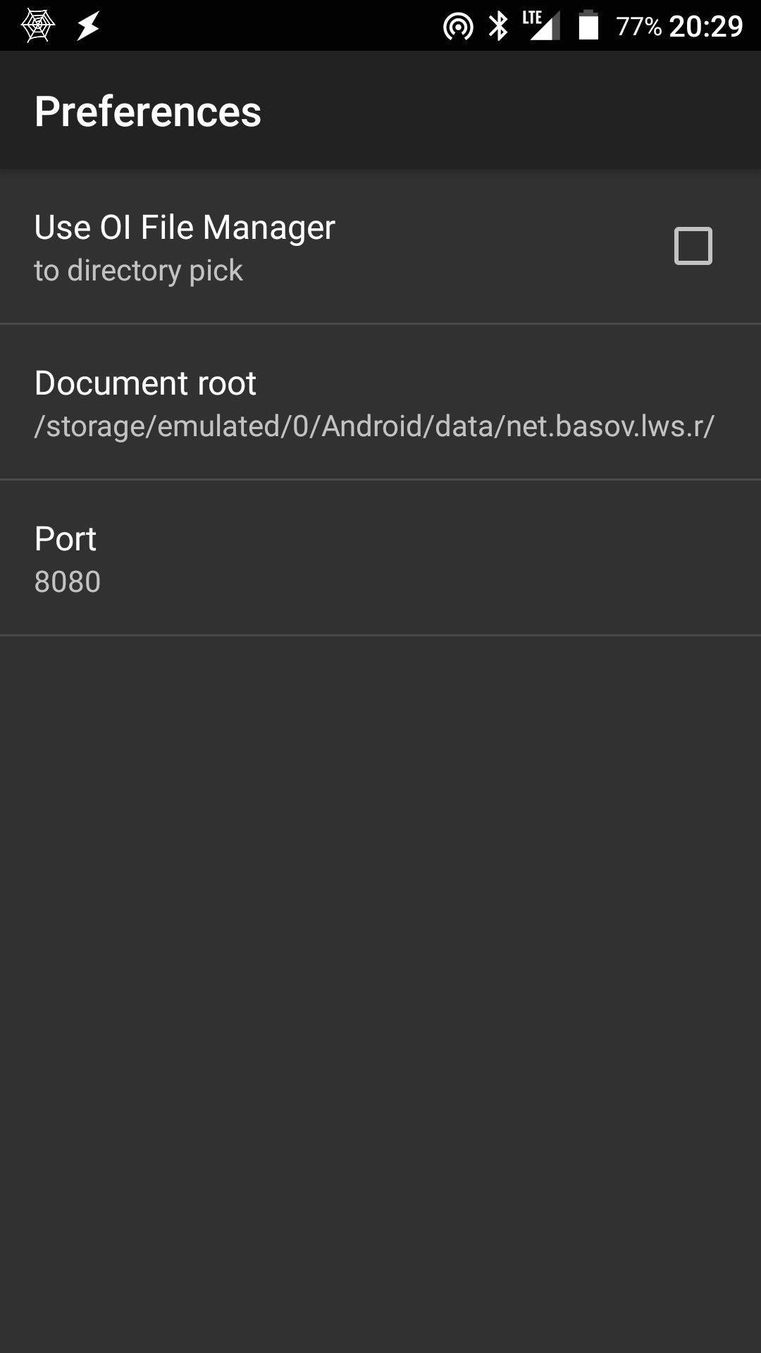 lWS screenshot