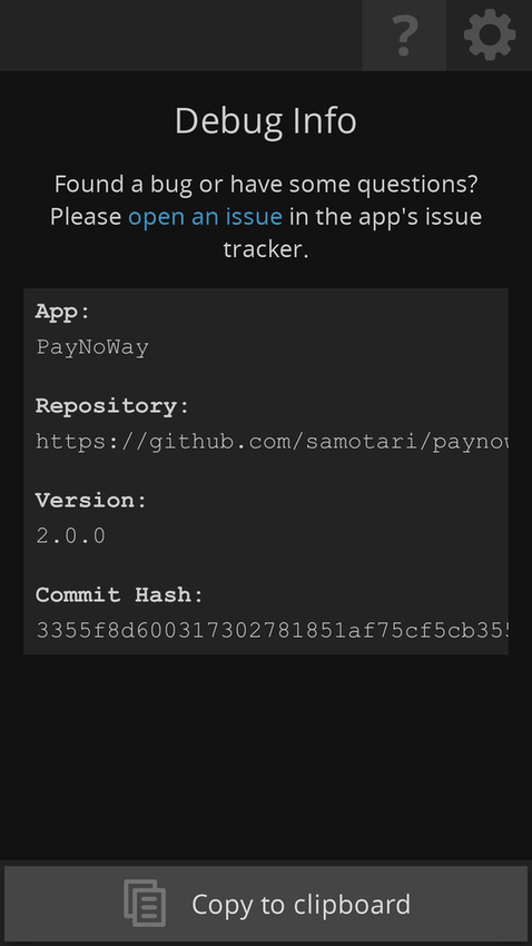 PayNoWay screenshot