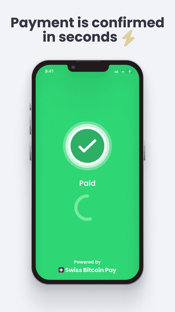 Swiss Bitcoin Pay screenshot