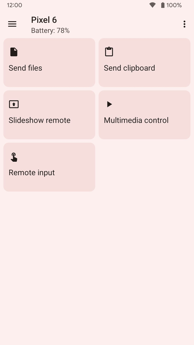 KDE Connect screenshot