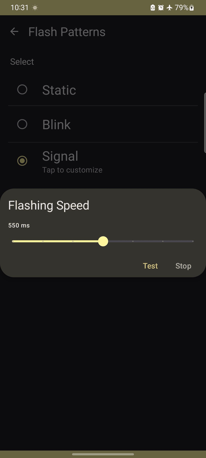 Flashy Alarm screenshot