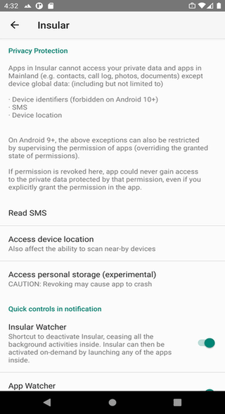 Insular screenshot