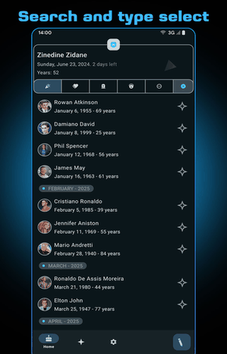 Birday screenshot